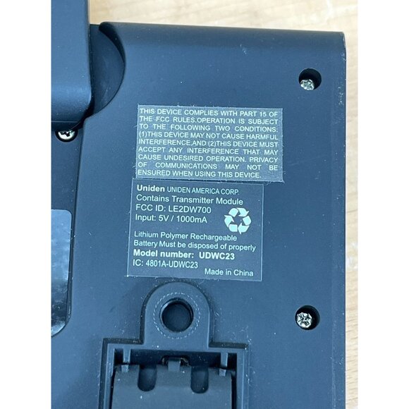 Uniden UDWC23 Wireless Security Camera W/ Cable - Picture 6 of 7